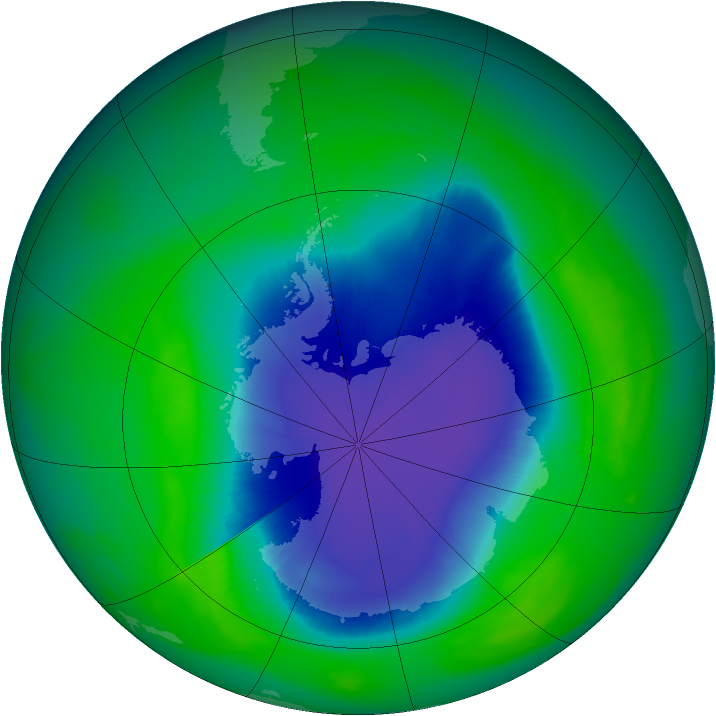 Ozone Map 2007-11-13